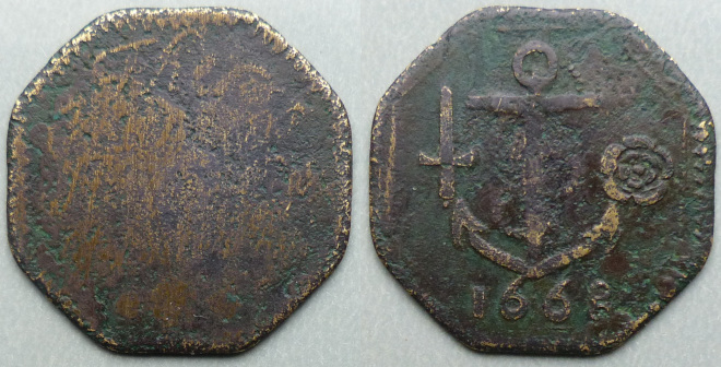 Bewdley, The Wardens 1668 halfpenny